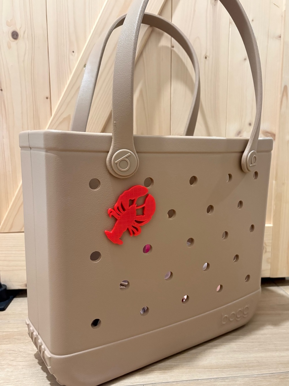 Red Lobster PVC / Bogg Bag Jibbit Charm🦞❤️